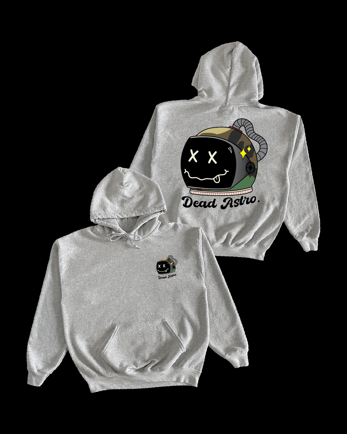 Dead Astro M81 Woodland OG Helmet Hoodie - GOD'S PLAID